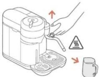 SAGE the Vertuo Creatista SVE850 - DAMPFDÜSE REINIGEN - 2