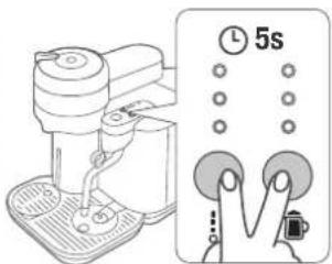 SAGE the Vertuo Creatista SVE850 - DE WASSERHÄRTE EINSTELLEN - 3