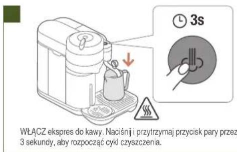 SAGE the Vertuo Creatista SVE850 - PL CZYSZCZENIE UCHWYTU DYSZY PARY - 1