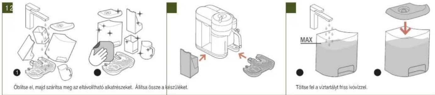 SAGE the Vertuo Creatista SVE850 - KÉSZÜLÉK BEÜZEMELÉSE - 2