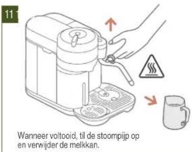 SAGE the Vertuo Creatista SVE850 - DE STOOMPIJP REINIGEN - 2
