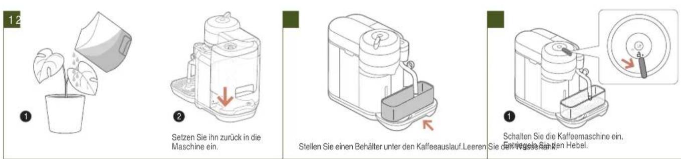 SAGE the Vertuo Creatista SVE850 - DE SYSTEM LEEREN - 1