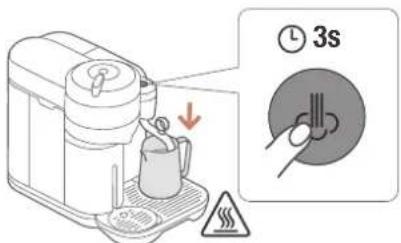 SAGE the Vertuo Creatista SVE850 - DAMPFDÜSE REINIGEN - 1