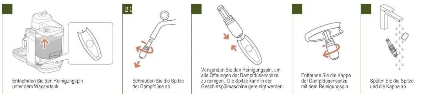 SAGE the Vertuo Creatista SVE850 - DAMPFDÜSE REINIGEN - 1