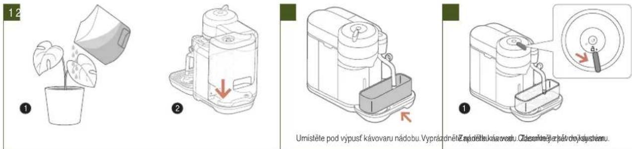 SAGE the Vertuo Creatista SVE850 - VYPRÁZDNĚNÍ SYSTÉMU - 1