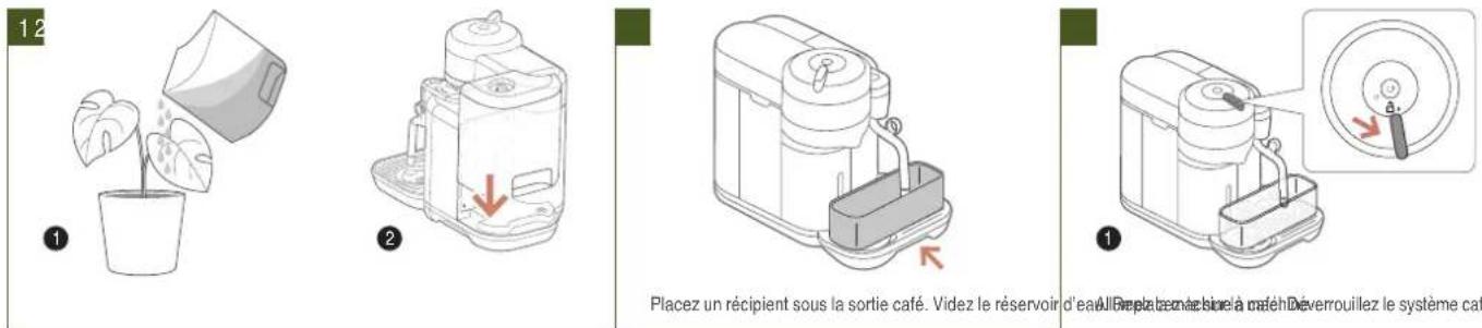 SAGE the Vertuo Creatista SVE850 - FR VIDANGE DU SYSTÈME - 1