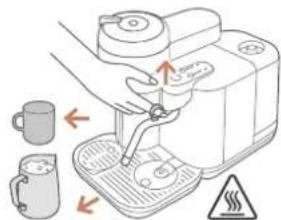 SAGE the Vertuo Creatista SVE850 - PREPARAZIONE DEL CAFFÈ CON LATTE - 2