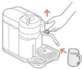 SAGE the Vertuo Creatista SVE850 - CZYSZCZENIE UCHWYTU DYSZY PARY - 6