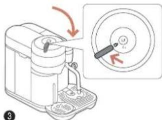 SAGE the Vertuo Creatista SVE850 - PULIZIA DEL SISTEMA CAFFÈ - 1