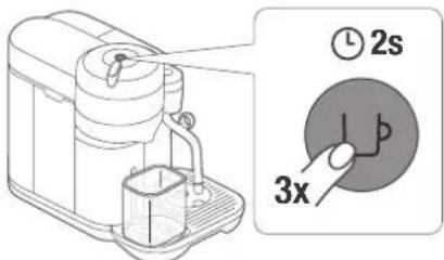 SAGE the Vertuo Creatista SVE850 - ERSTE INBETRIEBNAHME / REINIGUNGSVORGANG - 3