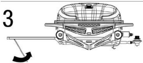 Blue Rhino GBT1508B - Fold Up Legs and Table - 3