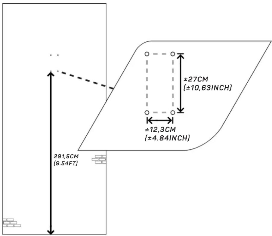 Salta Center Backboard 5135 - ADVARSEL! - 1