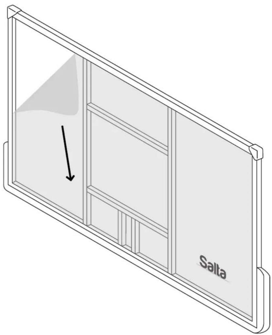 Salta Center Backboard 5135 - PACK CONTENTS / PACKUNGSHALT - 3