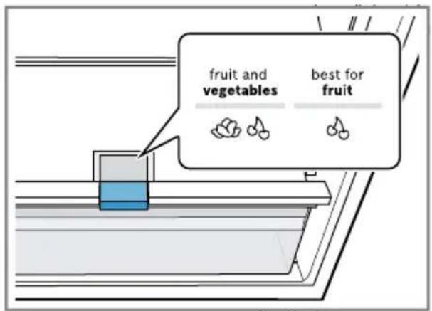 BOSCH KGN56LW31U - Fridge-freezer - 2