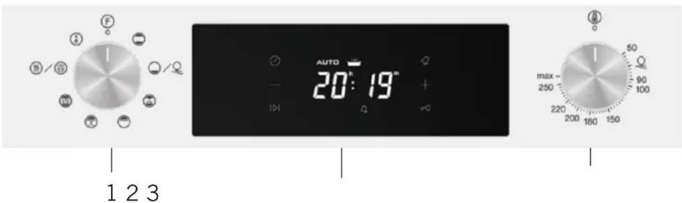 CATA MDS 8008 WH - CONTROL PANEL - 1