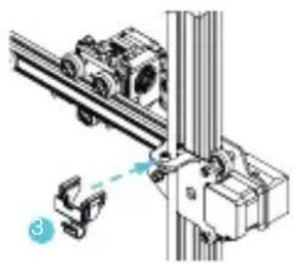 CREALITY Ender 3 S1 - Installation de l'ensemble de la buse et du serre-fils - 2
