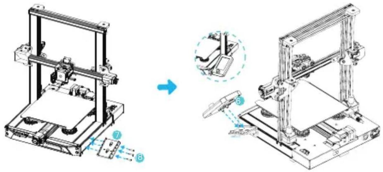 CREALITY Ender 3 S1 - Installation de l'écran - 1