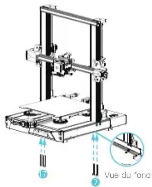 CREALITY Ender 3 S1 - Installation du cadre du portique - 2