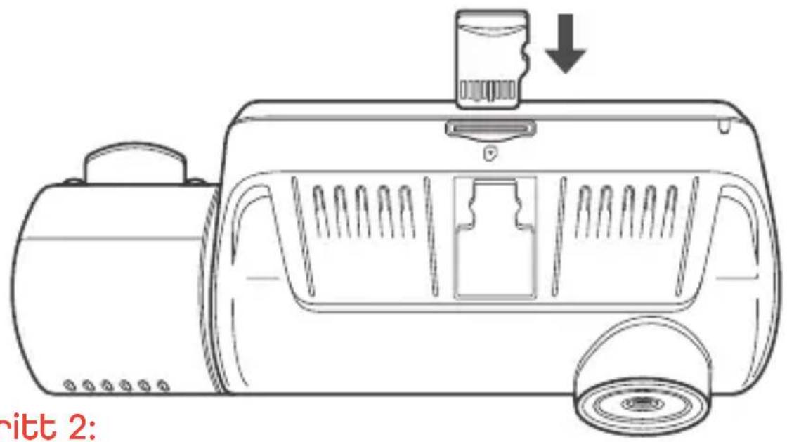 Rexing V3 Basic - Installation der Dash-Cam - 1