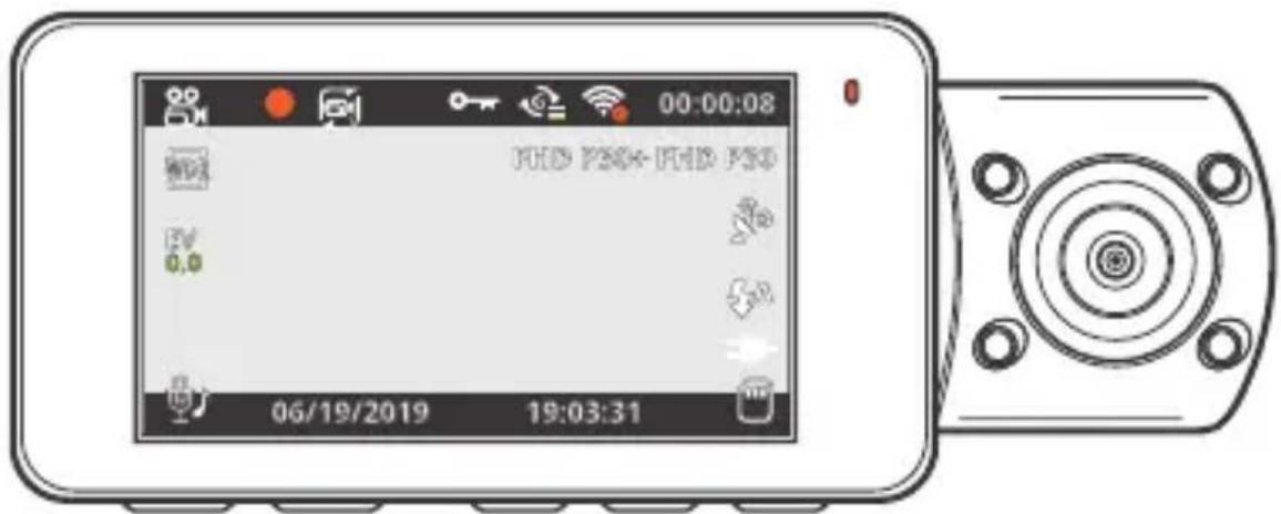 Rexing V3 Basic - Video Recording - 1