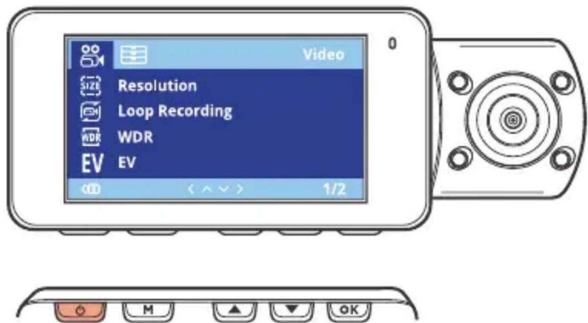 Rexing V3 Basic - Energía del dispositivo - 1