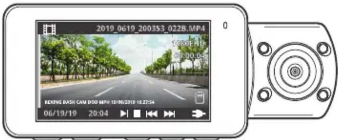Rexing V3 Basic - Enregistreur GPS (doit être acheté séparément) - 2