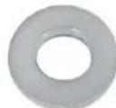 RIKON 703040 - 70-990 Rondellde BROCHE en NYLON - 1