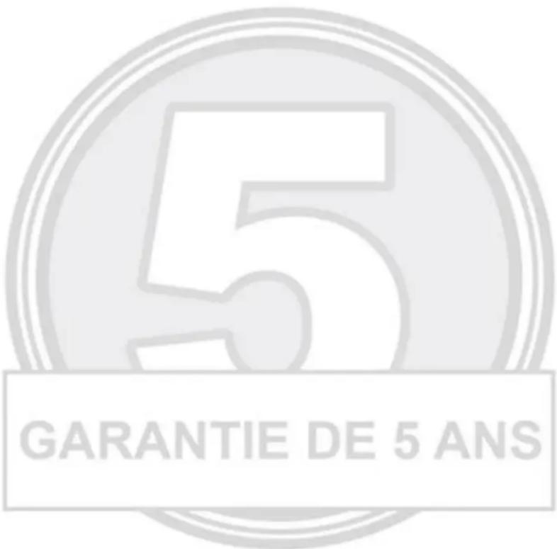RIKON 703040 - Garantie restreinte 5 ans - 1