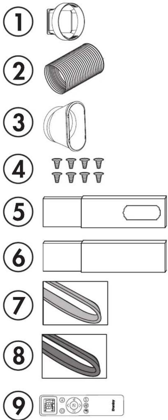 DANBY DPA050E2WDBRF - ACCESORIOS - 1