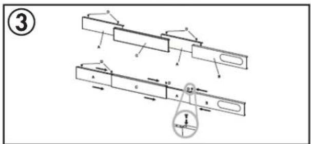 DANBY DPA050E2WDBRF - ASSEMBLING THE WINDOW KIT - 3