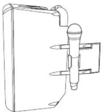 SAMSON SAXP208W - Microphone Holder - 1