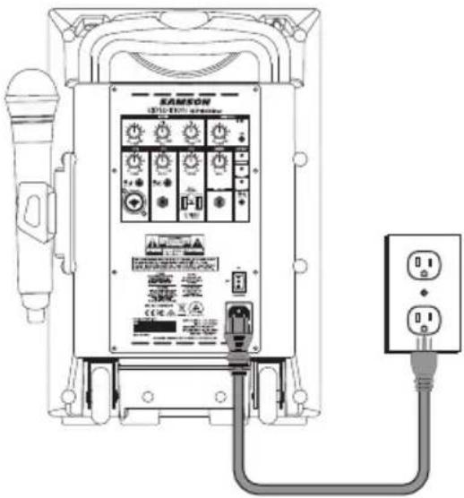 SAMSON SAXP208W - Ricarica della batteria - 1