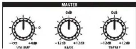 SAMSON SAXP208W - Uso del ecualizador maestro - 1