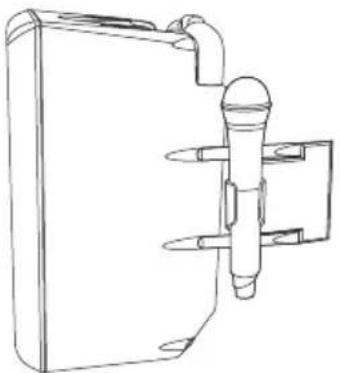 SAMSON SAXP208W - Soporte del micrófono - 1