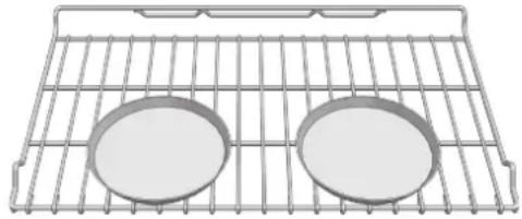 Fulgor Milano FUTO 6011 P MT GBK - POSIZIONAMENTO DI PIU TEGLIE SULLE GRIGLIE - 2