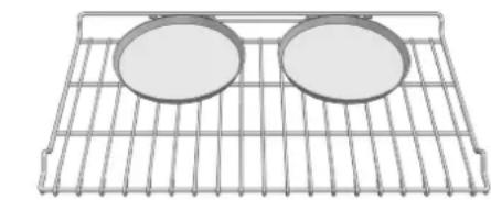 Fulgor Milano FUTO 6011 P MT GBK - POSIZIONAMENTO DI PIU TEGLIE SULLE GRIGLIE - 1
