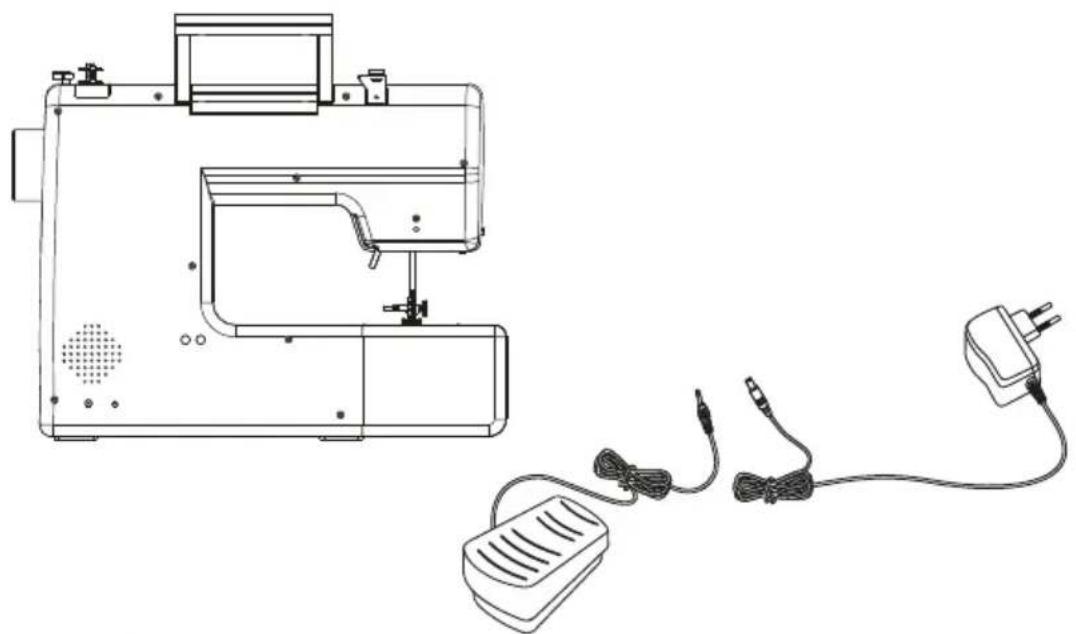 Prixton P130 - Comment utiliser la pédale et l'adaptateur - 1