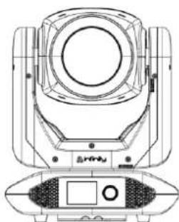 INFINITY B401 - Position de la lyre / Valeurs DMX - 4
