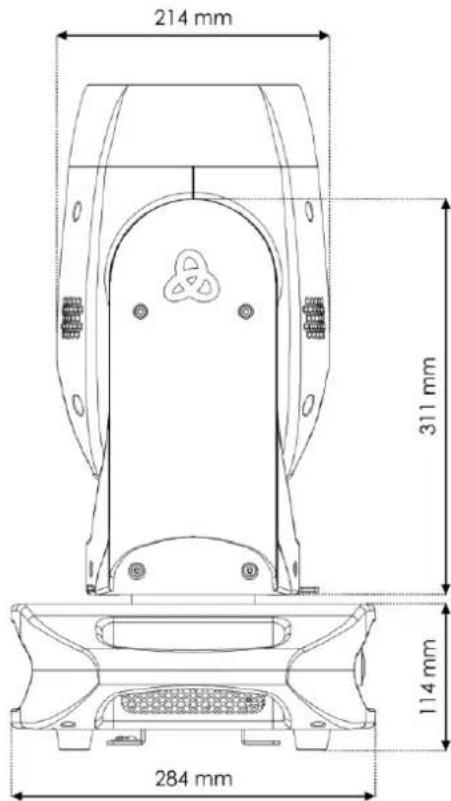 INFINITY B401 - Dimensions - 2