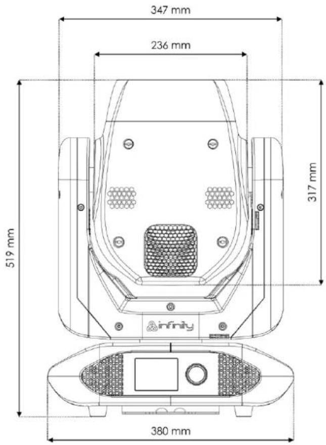 INFINITY B401 - Dimensions - 1
