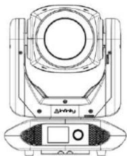 INFINITY B401 - Position de la lyre / Valeurs DMX - 11