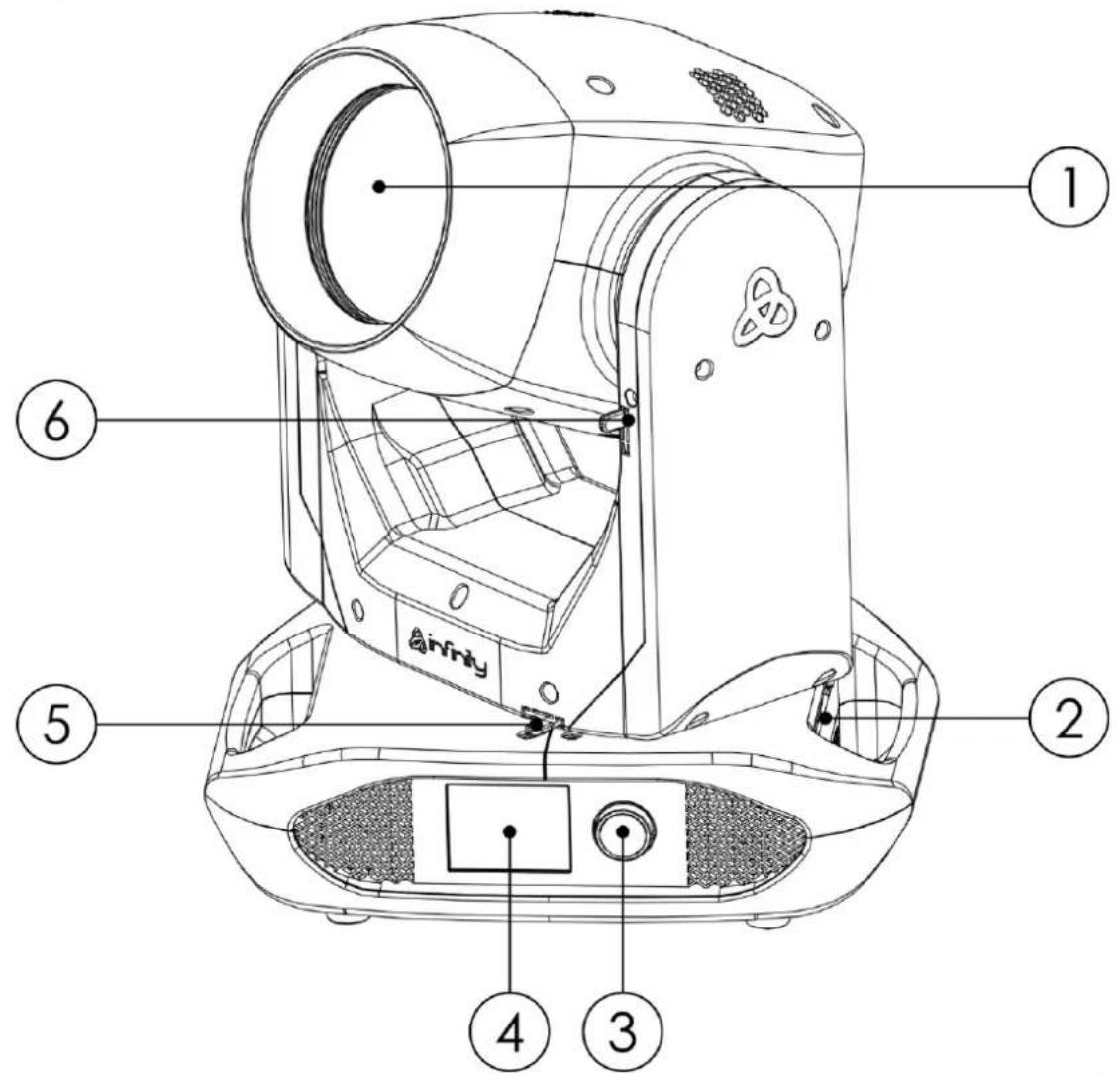 INFINITY B401 - Accessoires en option : - 1