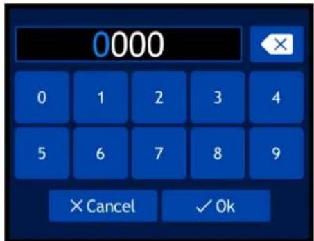 INFINITY B401 - Menu Service - 1