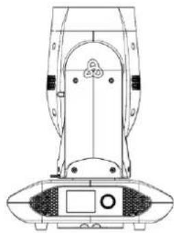 INFINITY B401 - Position de la lyre / Valeurs DMX - 3