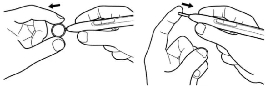WACOM Bamboo Pen & Touch - Reemplacement de la POINTE du STYLET - 2