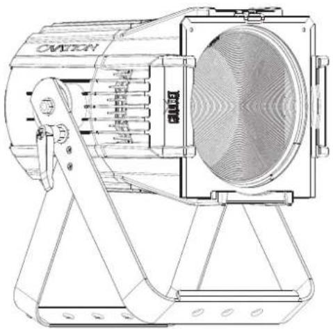 Chauvet Ovation P56UV - Montage - 2