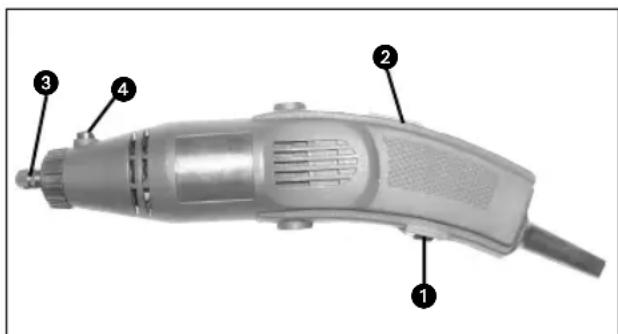 Bavaria by Einhell BSG 130 - Beschrijving van het gereedschap - 1