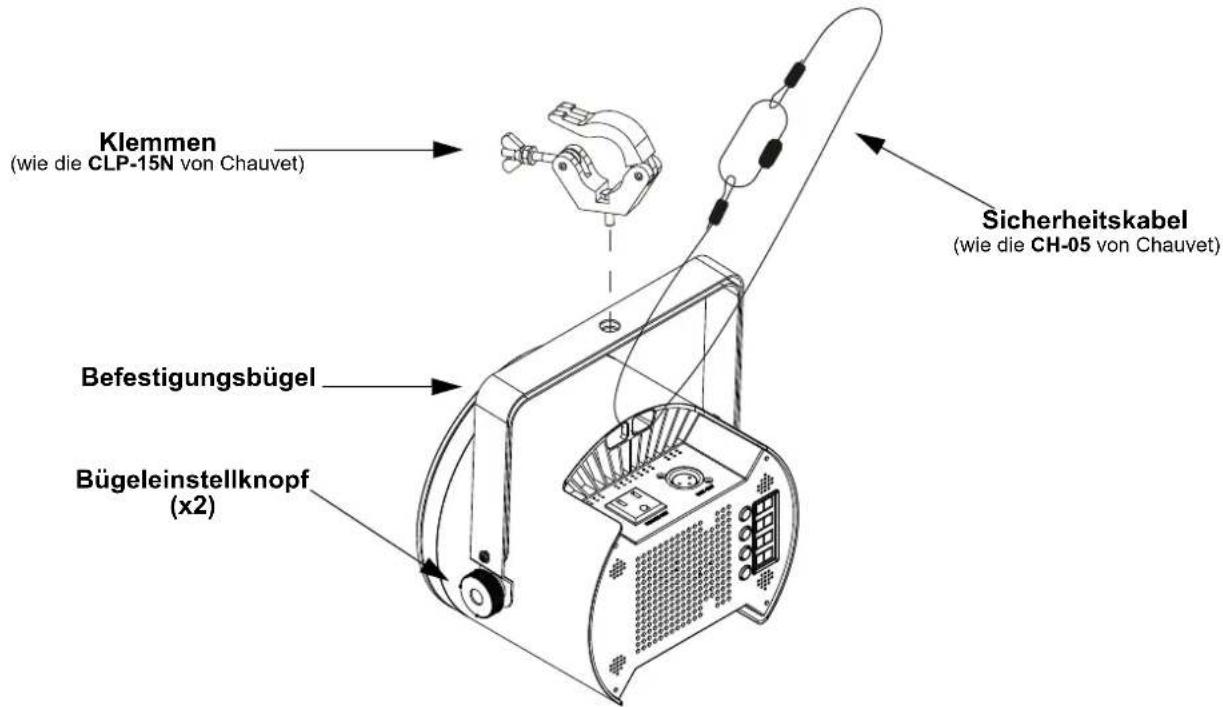 Chauvet COREpar UV 120 ILS - Montageansicht - 1