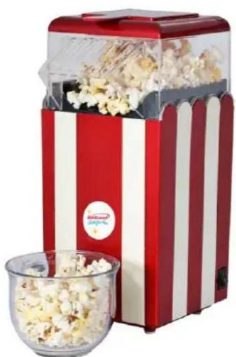Brentwood PC488R - HOT AIR POPCORN MAKER - 1