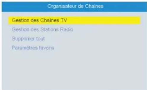 August DVB415 - Organisation des canaux - 1
